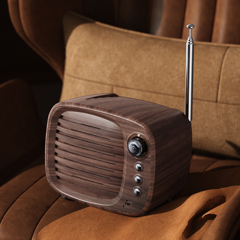 JY-81 Retro TV Bluetooth Speaker